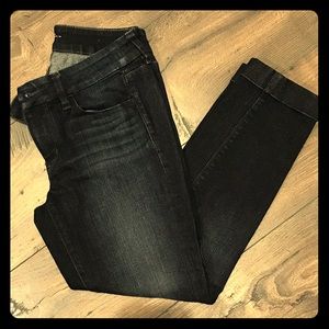 LOFT Modern Skinny Ankle Jeans - Dark Wash 26P